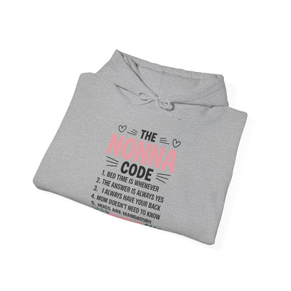 The A Nonna Code Funny Grandma Mothers Day Gifts Hoodie