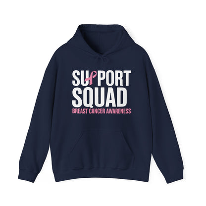 Breast Cancer Shirts Support Squad Breast Cancer Awareness Hoodie