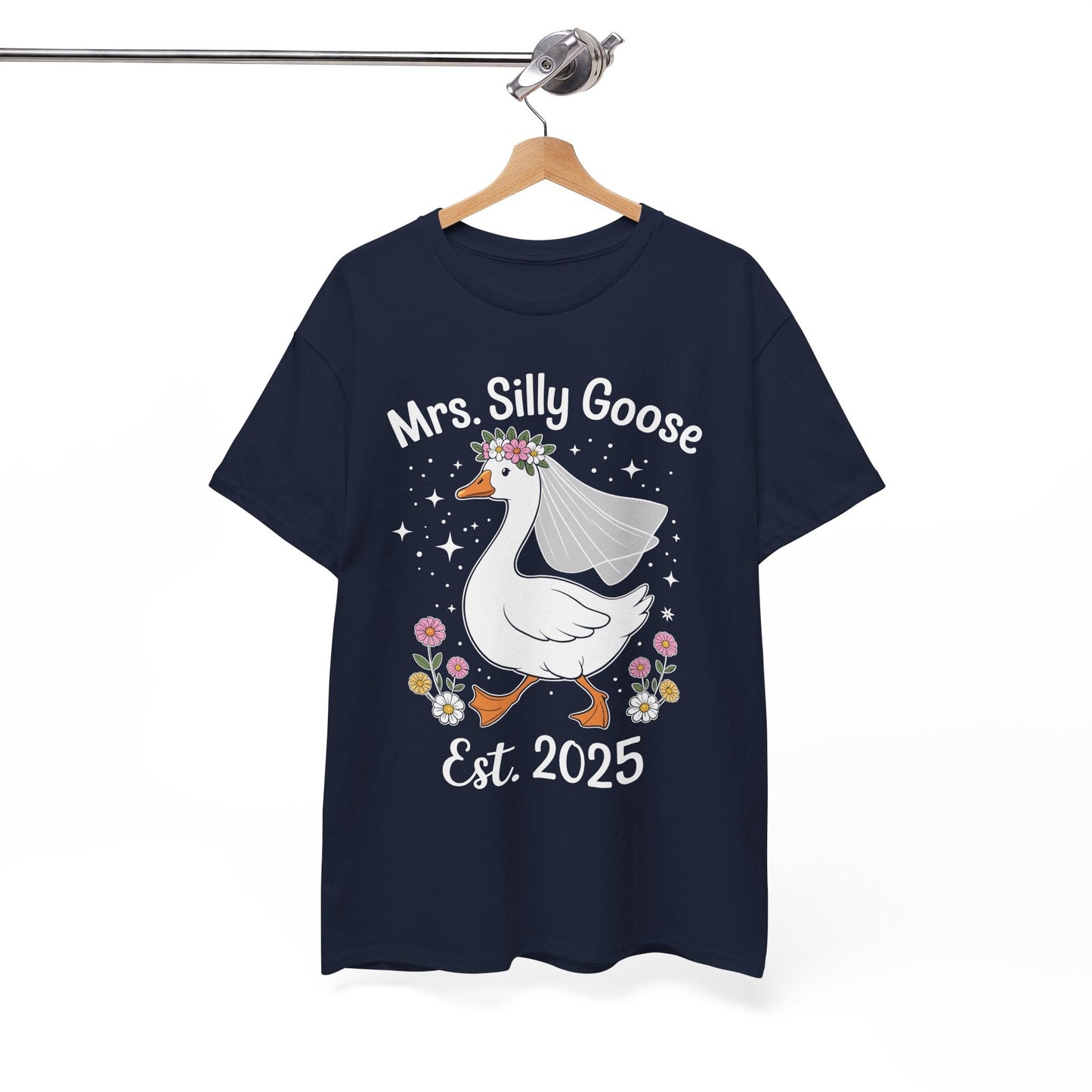 Mrs. Silly Goose Couple Matching Wedding Funny Bride to Be T-Shirt
