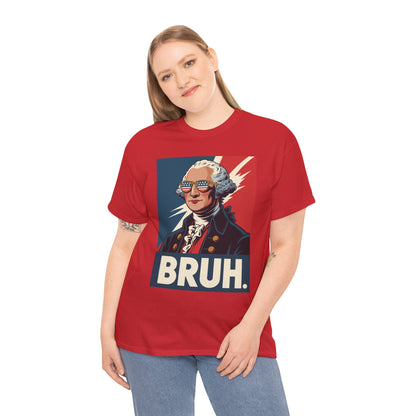4th Of July 2025 George Washington Bruh. Meme Patriotic T-Shirt