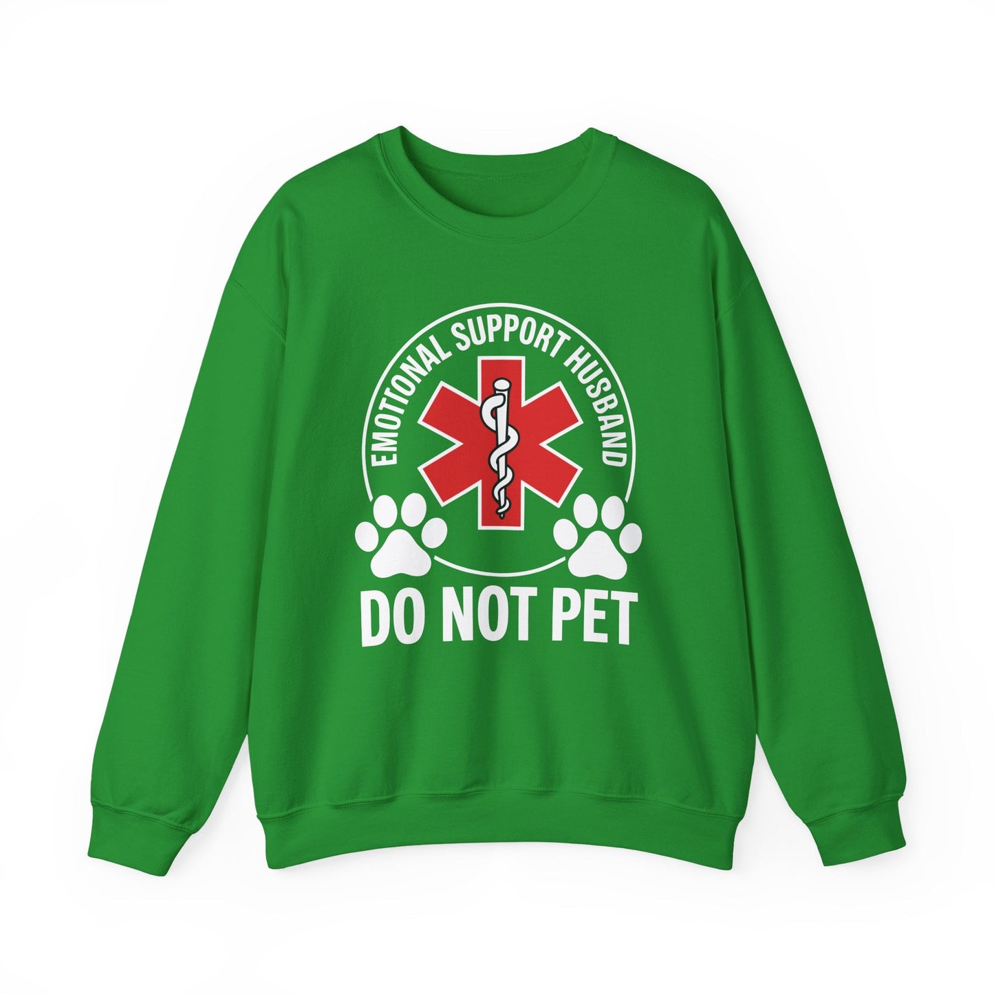 Emotional Support Husband Do Not Pet Sweatshirt