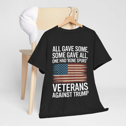 Veterans Against Trump Anti Trump Political Protest T-Shirt