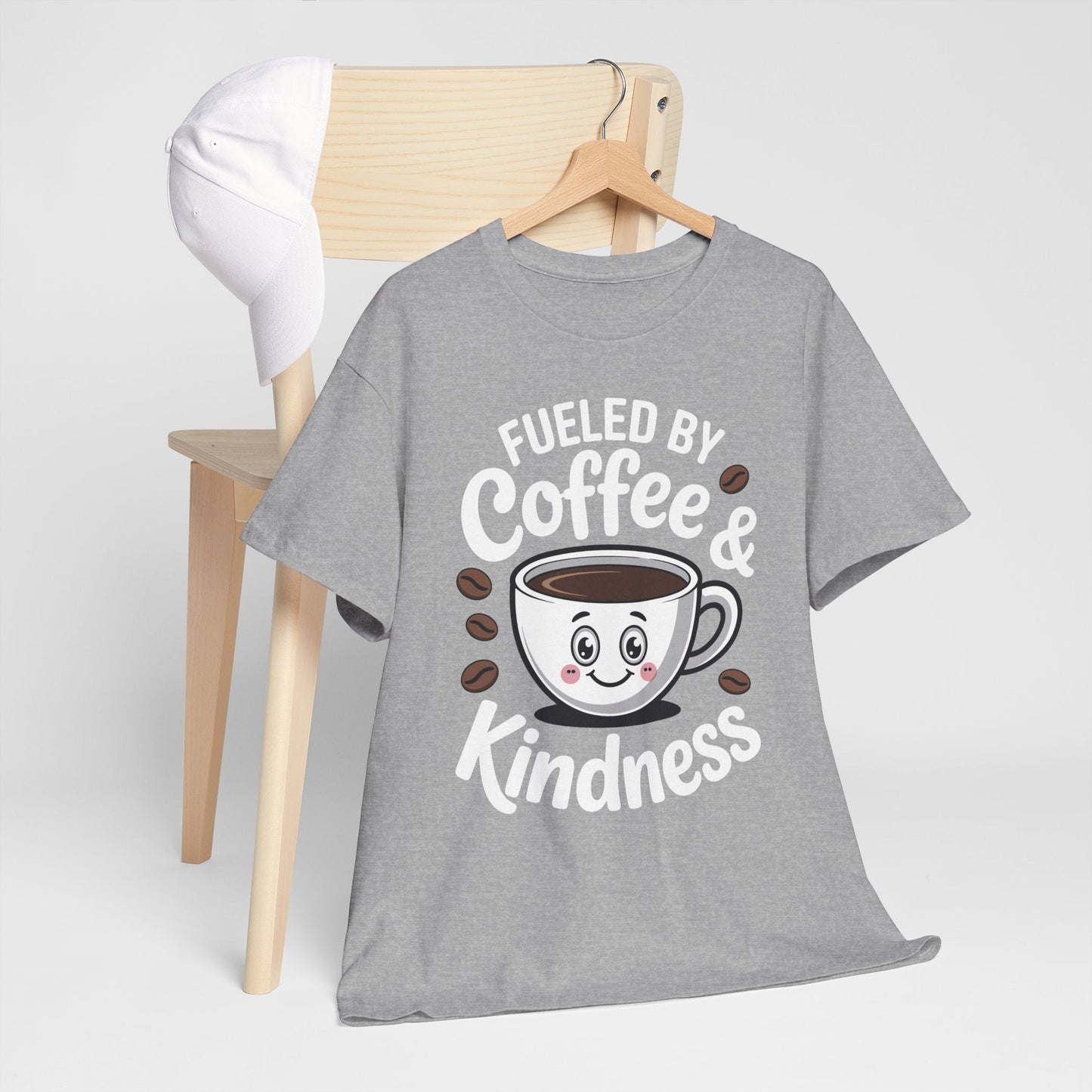 Funny Coffee Lover Fueled by Coffee And Kindness T-Shirt