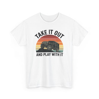 Catch Some Rays Vintage Retro Take It Out And Play T-Shirt