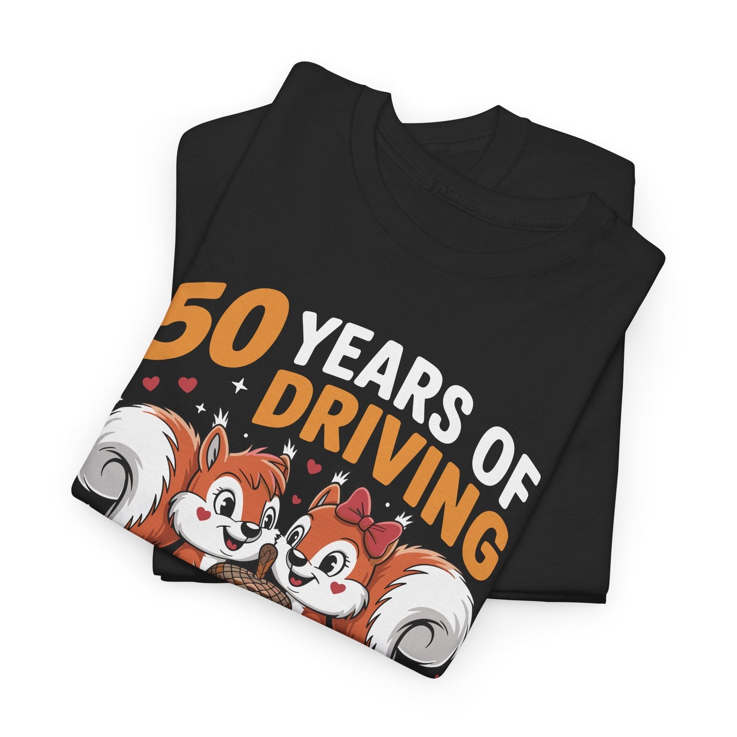 50th Wedding Anniversary 50 Years Of Driving Each Other Nuts T-Shirt
