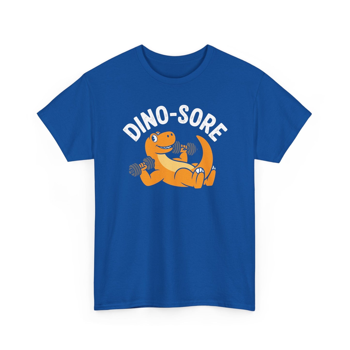 Gym Workout Dino Sore Exercise Fitness Boys Women Men T-Shirt