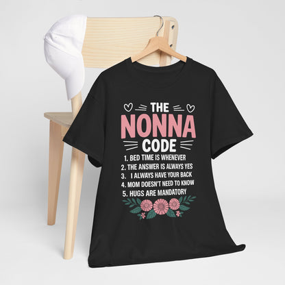 The A Nonna Code Funny Grandma Mothers Day Gifts T-Shirt