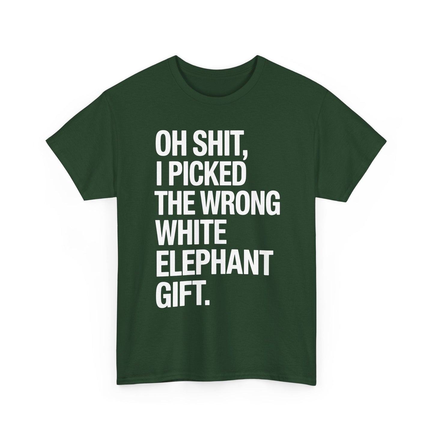 Oh Shit Funny White Elephant Gifts for Adults Under 15 20 T-Shirt