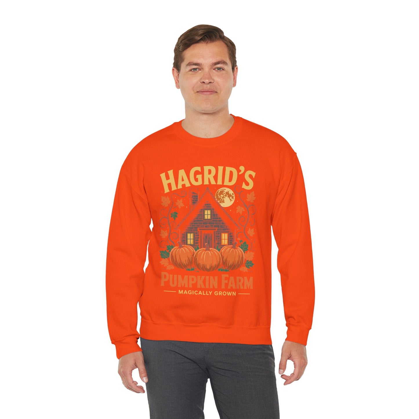 Hagrids Pumpkin Farm Spooky Season Halloween Fun Sweatshirt