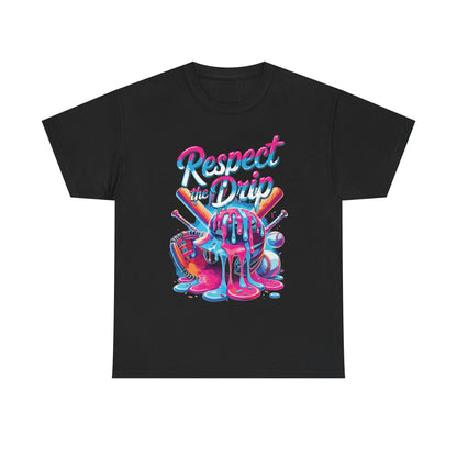 Baseball Drip For Boys Ice Cream Respect The Drip Baseball T-Shirt
