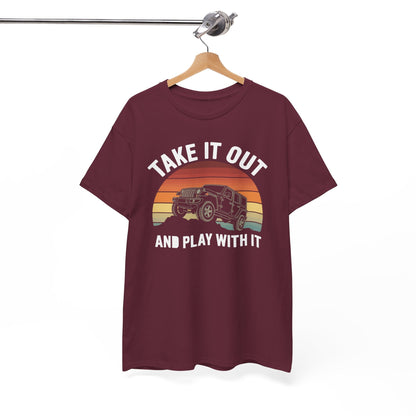 Catch Some Rays Vintage Retro Take It Out And Play T-Shirt