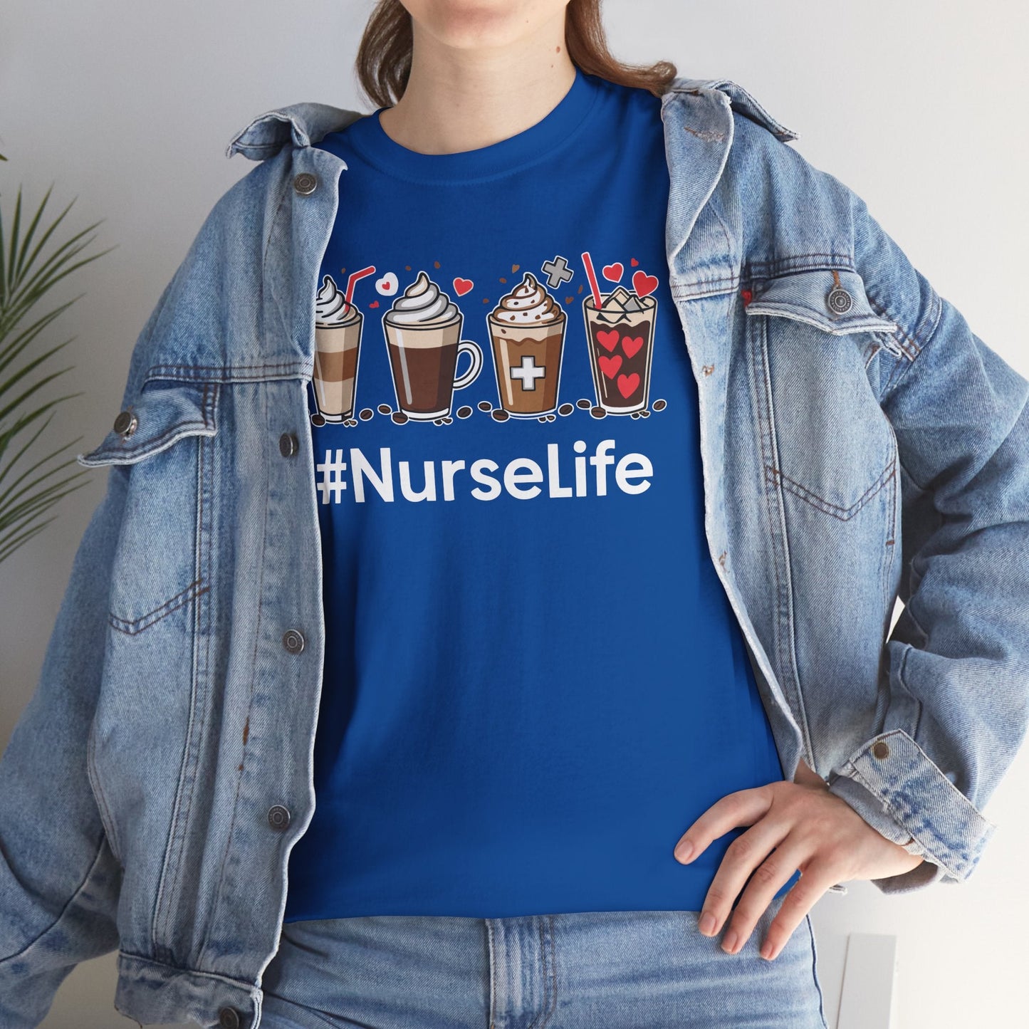 Nurse Life Funny Coffee Nurses Fuel Registered Nurse Medical T-Shirt
