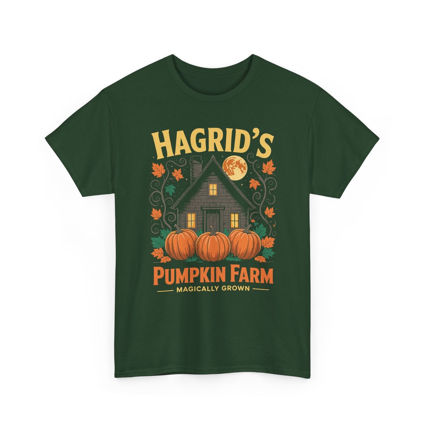 Hagrids Pumpkin Farm Spooky Season Halloween Fun T-Shirt