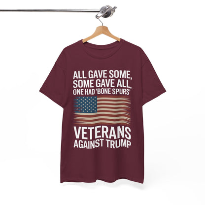 Veterans Against Trump Anti Trump Political Protest T-Shirt
