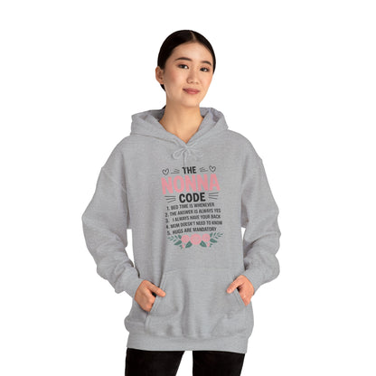 The A Nonna Code Funny Grandma Mothers Day Gifts Hoodie