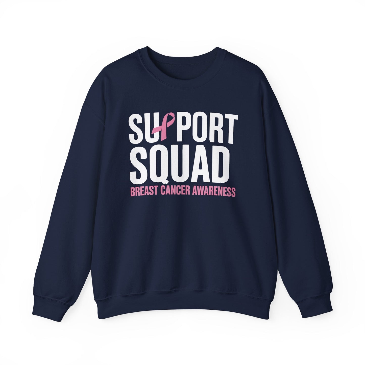 Breast Cancer Shirts Support Squad Breast Cancer Awareness Sweatshirt