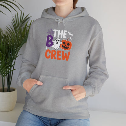 Halloween The Boo Crew Cute Ghost Spooky Family Matching Hoodie