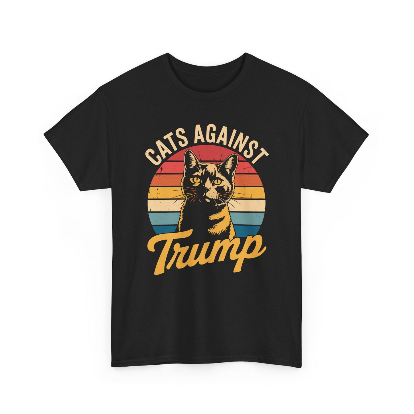 Cats Against Trump Funny Anti Trump Election Funny Cat T-Shirt