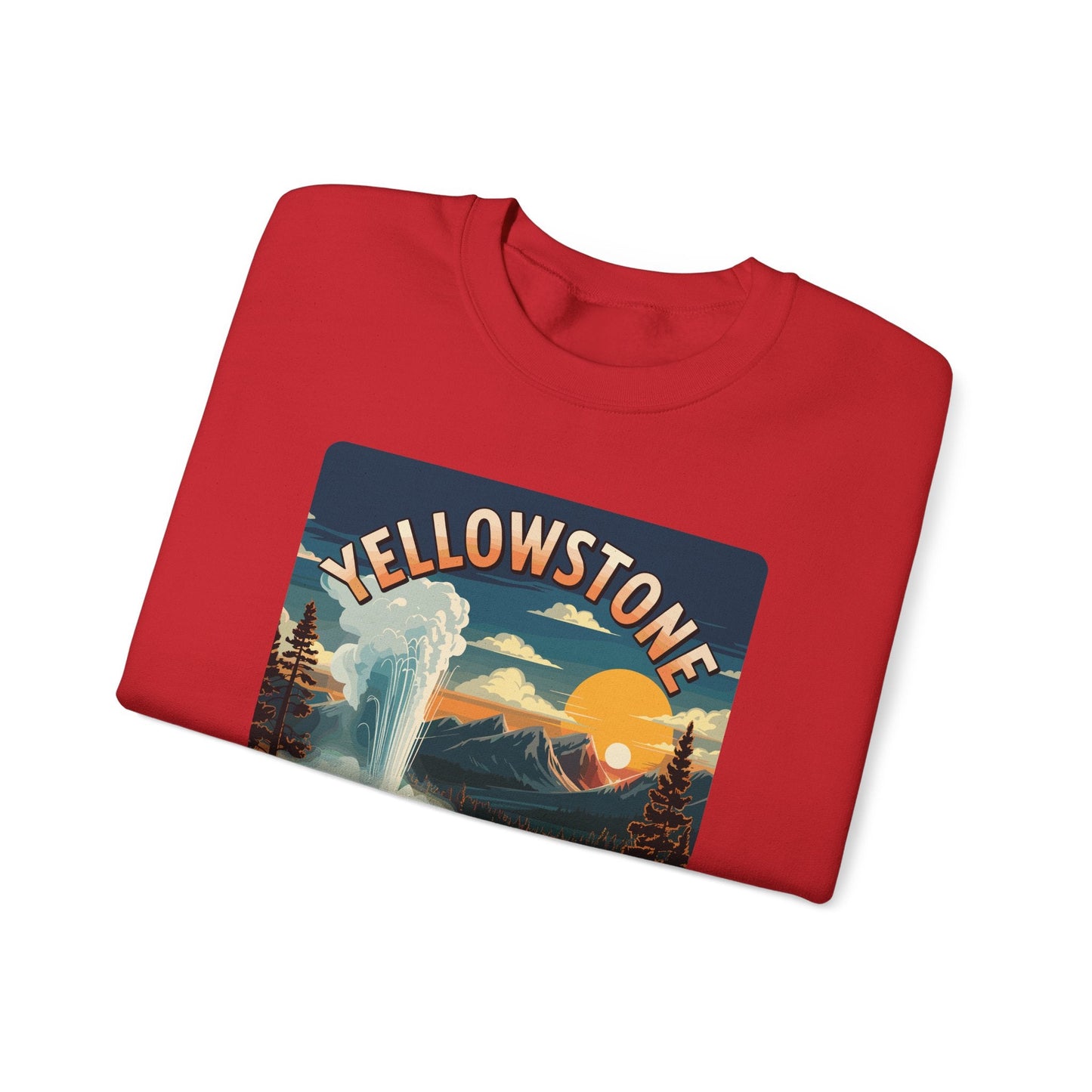 Yellowstone Family Road Trip 2025 National Park Outdoor Sweatshirt
