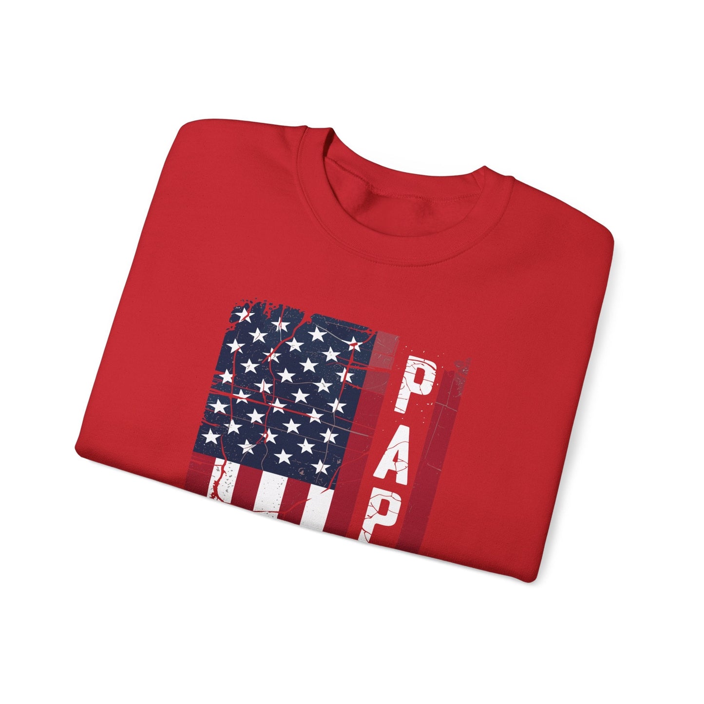 Papaw Grandpa US American Flag Shirt Grandfather Day Sweatshirt