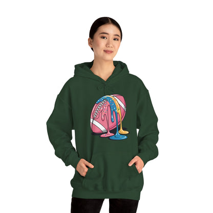 Football Drip For Lineman WR QB RB Ice Cream Sprinkles Hoodie