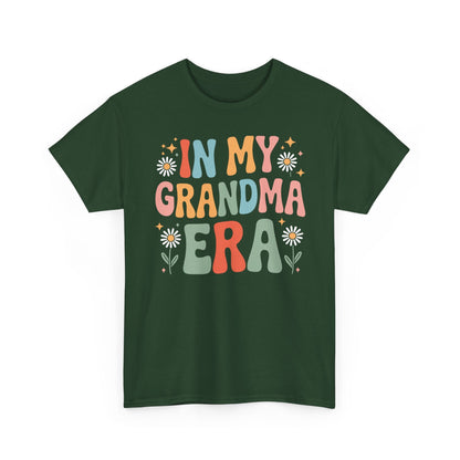 In My Grandma Era Funny Sarcastic Groovy Retro Mothers Day T-Shirt