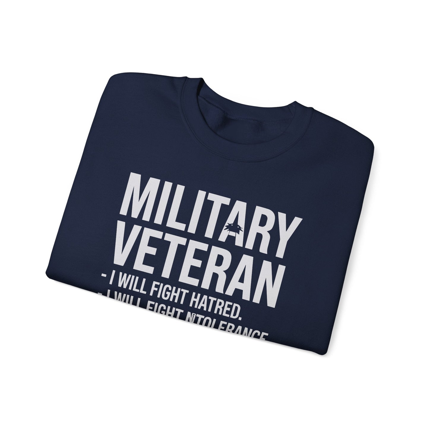 Military Veterans Against Trump 2025 Fight USA Election Sweatshirt