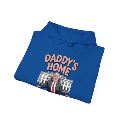 Trump Daddys Home White House 2025 Hoodie