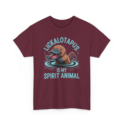Vintage Funny Lickalottapus Is My Spirit Animal Lovers Meme T-Shirt