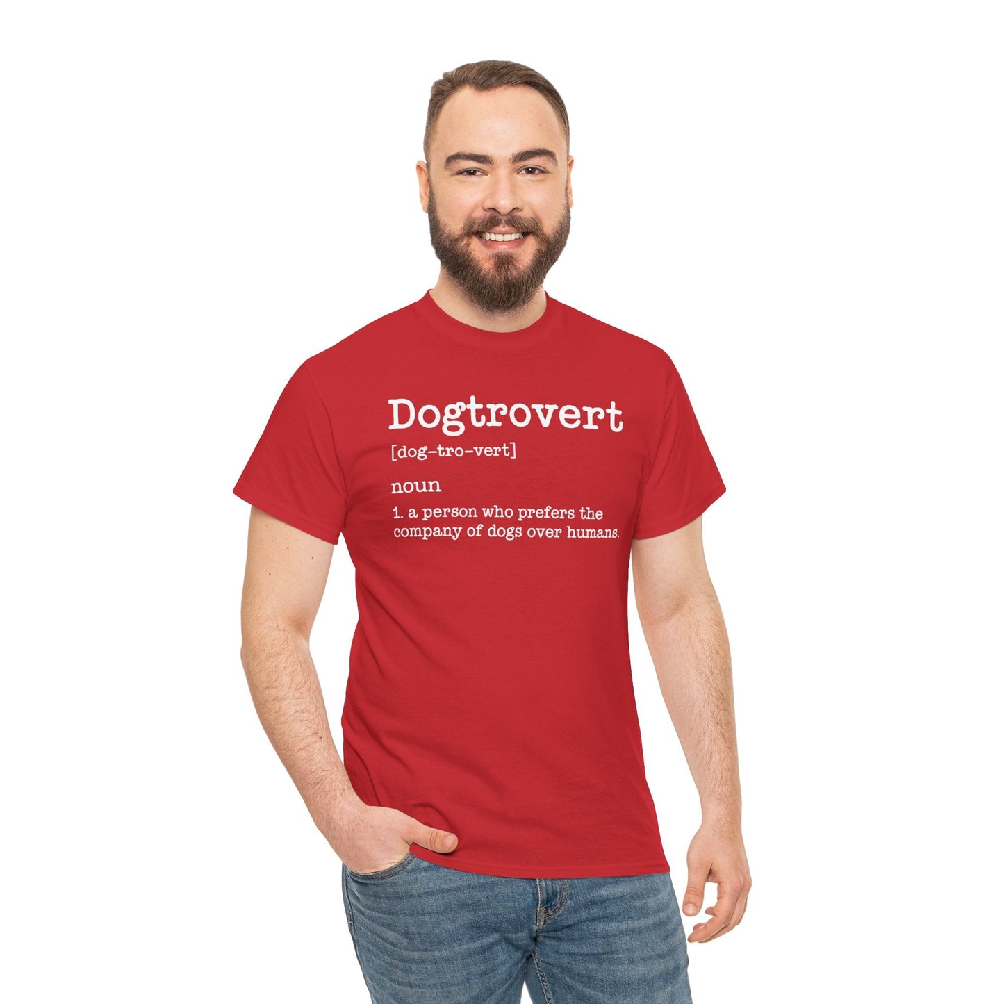 Dogtrovert Definition, Funny Dog Shirts For Men Women