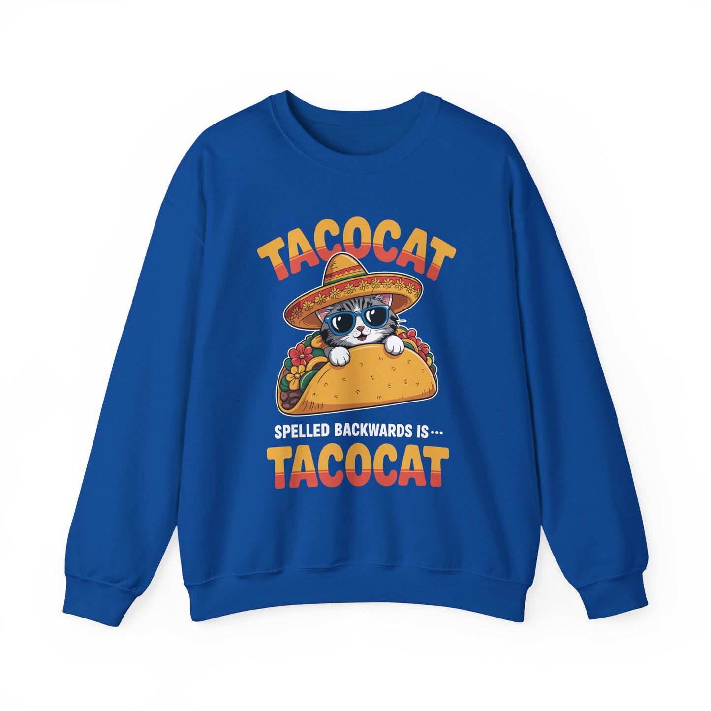 Tacocat Spelled Backwards Taco Cat Cinco De Mayo T-Shirt Men Women