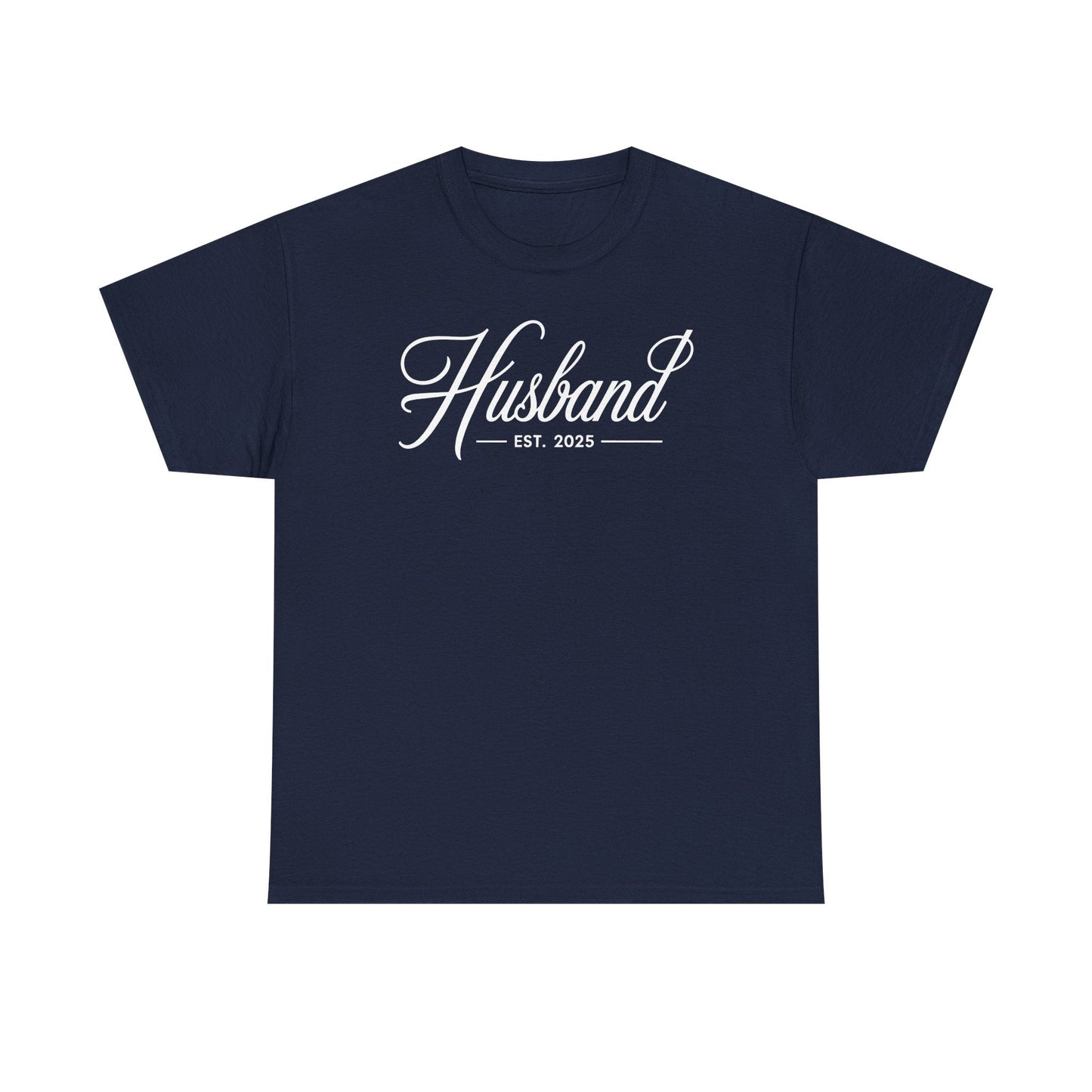 Couples Gifts For Husband And Wife Matching Husband Est 2025 Just Married Honeymoon Wedding T-Shirt