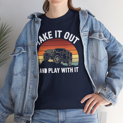 Catch Some Rays Vintage Retro Take It Out And Play T-Shirt