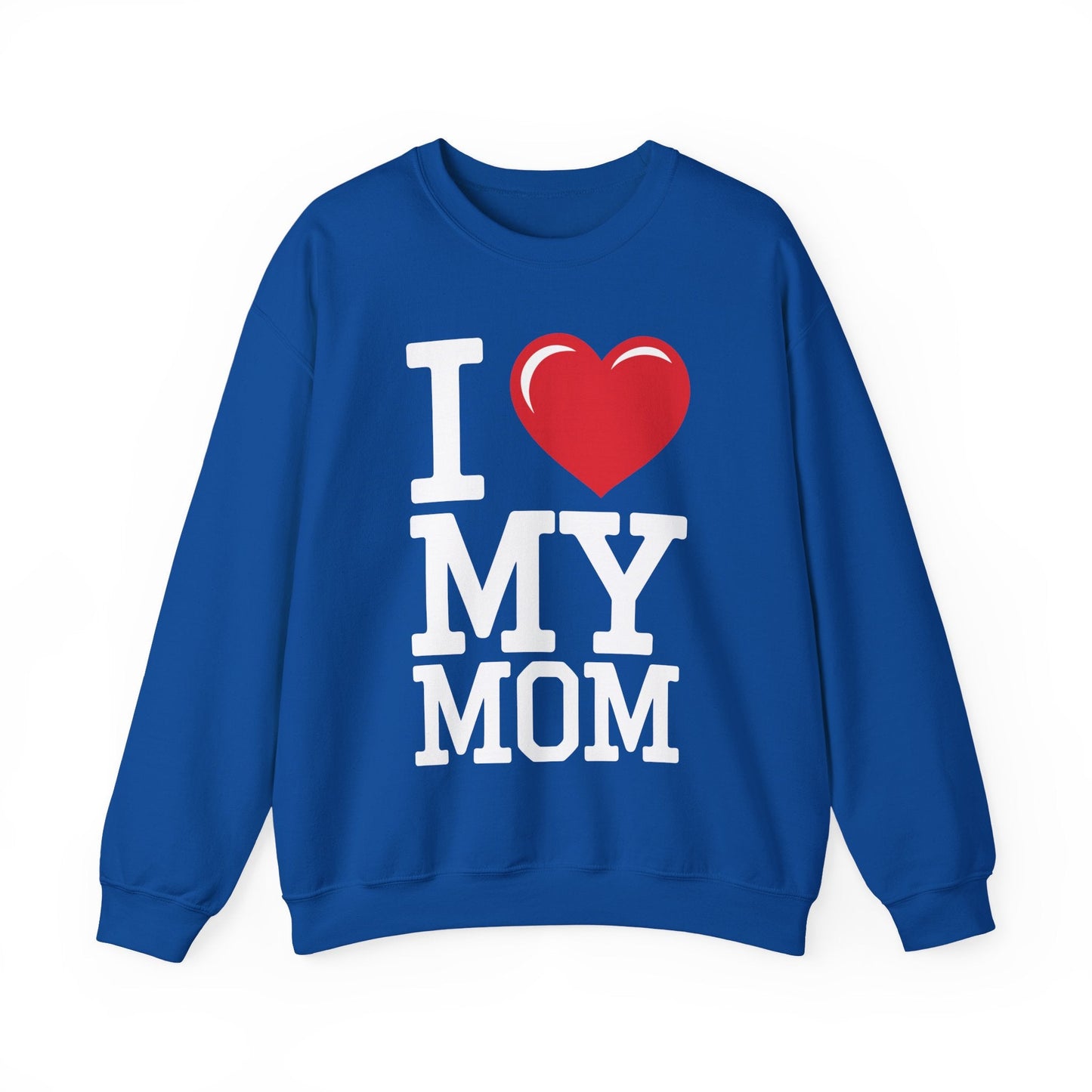 I Love My Mom Mothers Day from Daughter or Son Sweatshirt