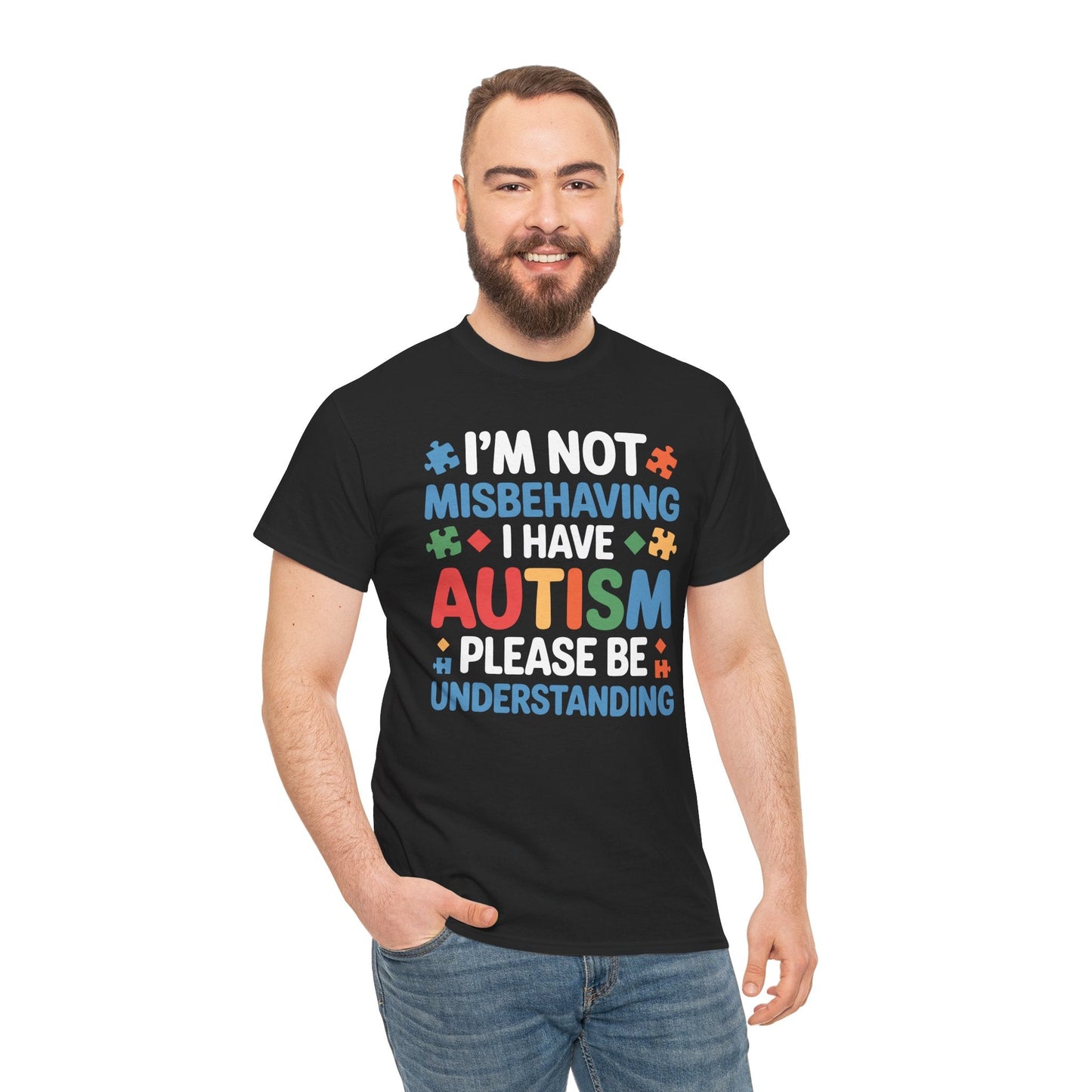Autism Awareness I'm Not Misbehaving I Have Autism T-Shirt