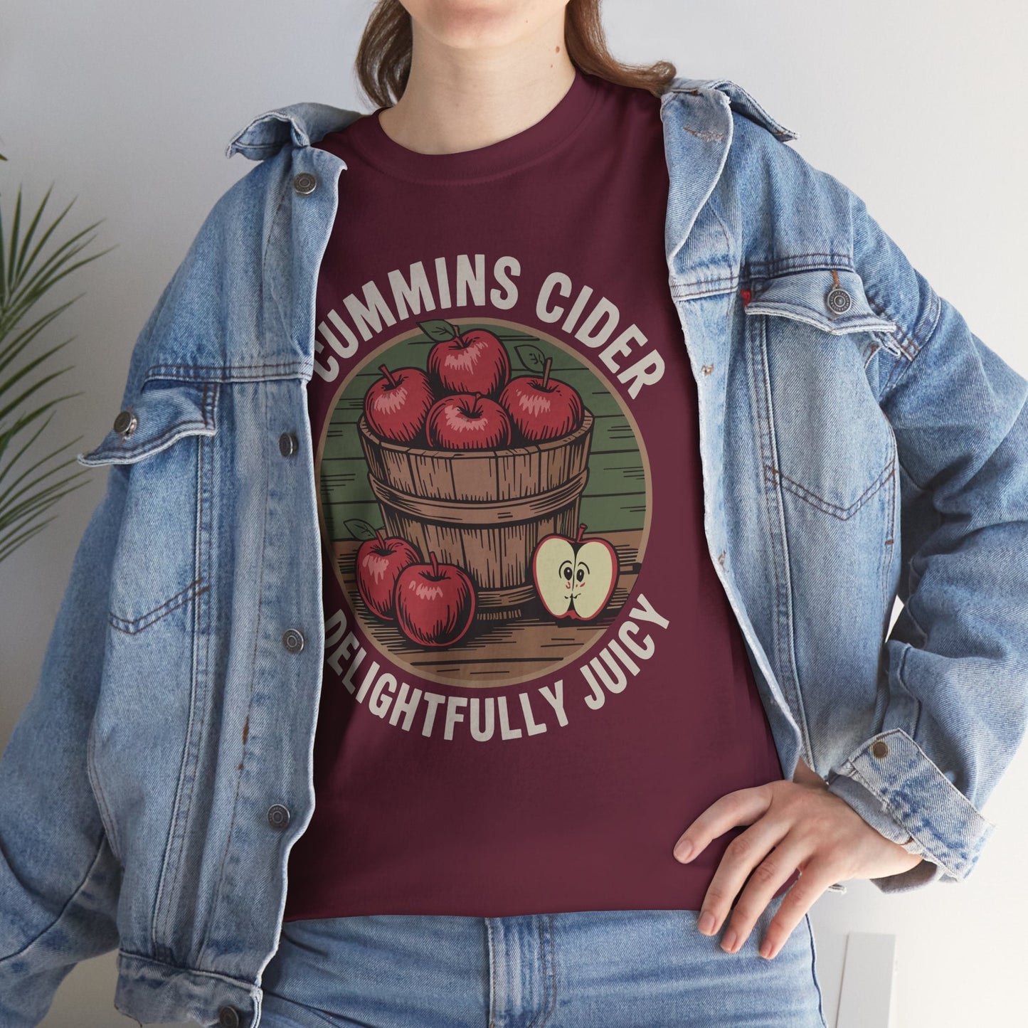 Funny Vintage Cummins Cider Meme T-Shirt