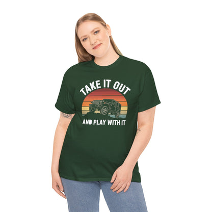 Catch Some Rays Vintage Retro Take It Out And Play T-Shirt