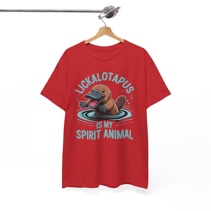 Vintage Funny Lickalottapus Is My Spirit Animal Lovers Meme T-Shirt
