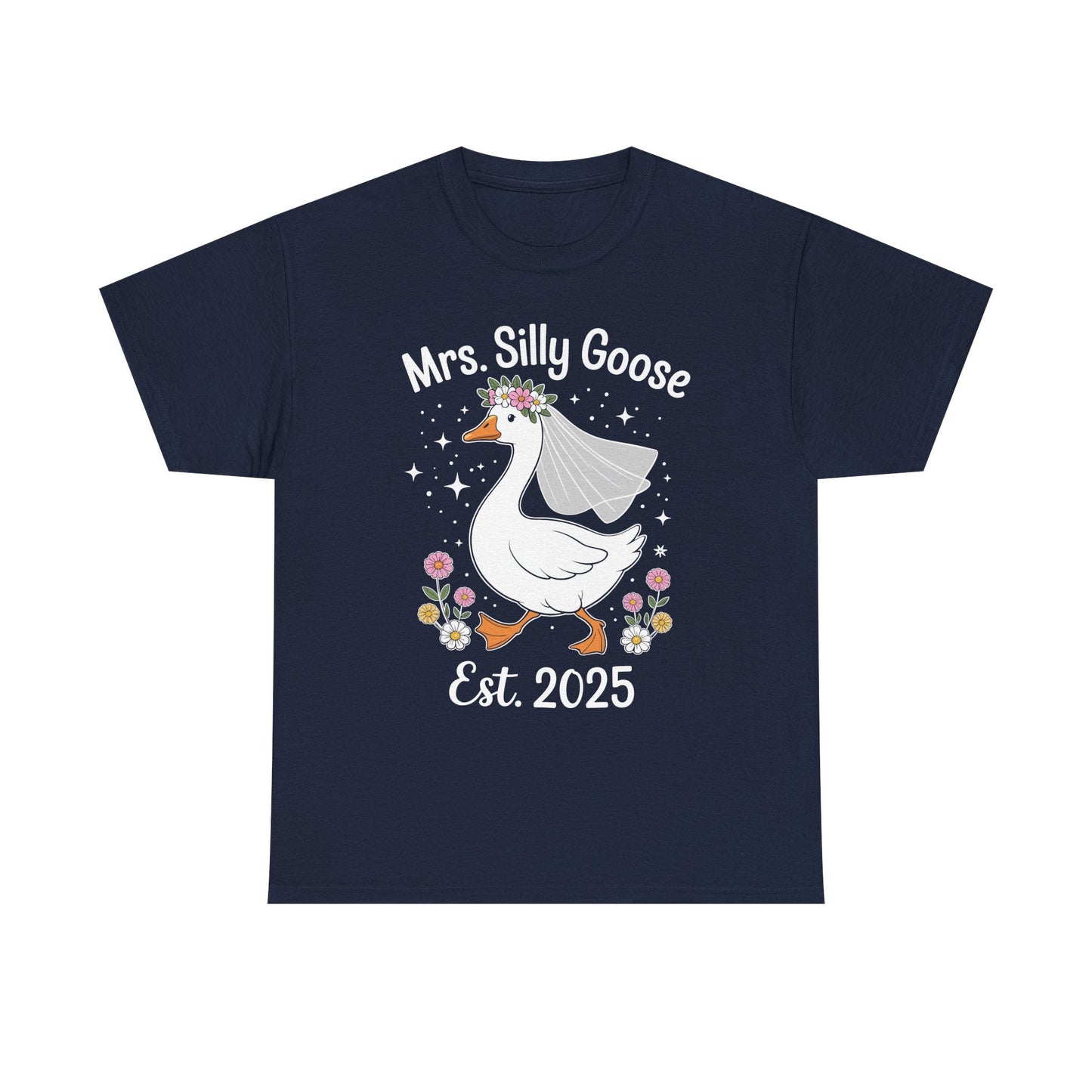 Mrs. Silly Goose Couple Matching Wedding Funny Bride to Be T-Shirt