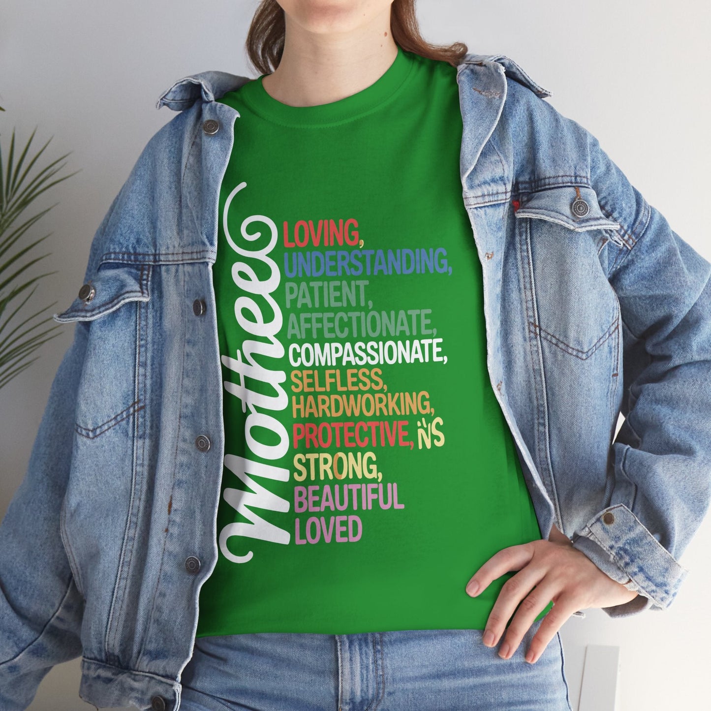 MOTHER Meaning Shirt I Love Mom Mothers Day T-Shirt