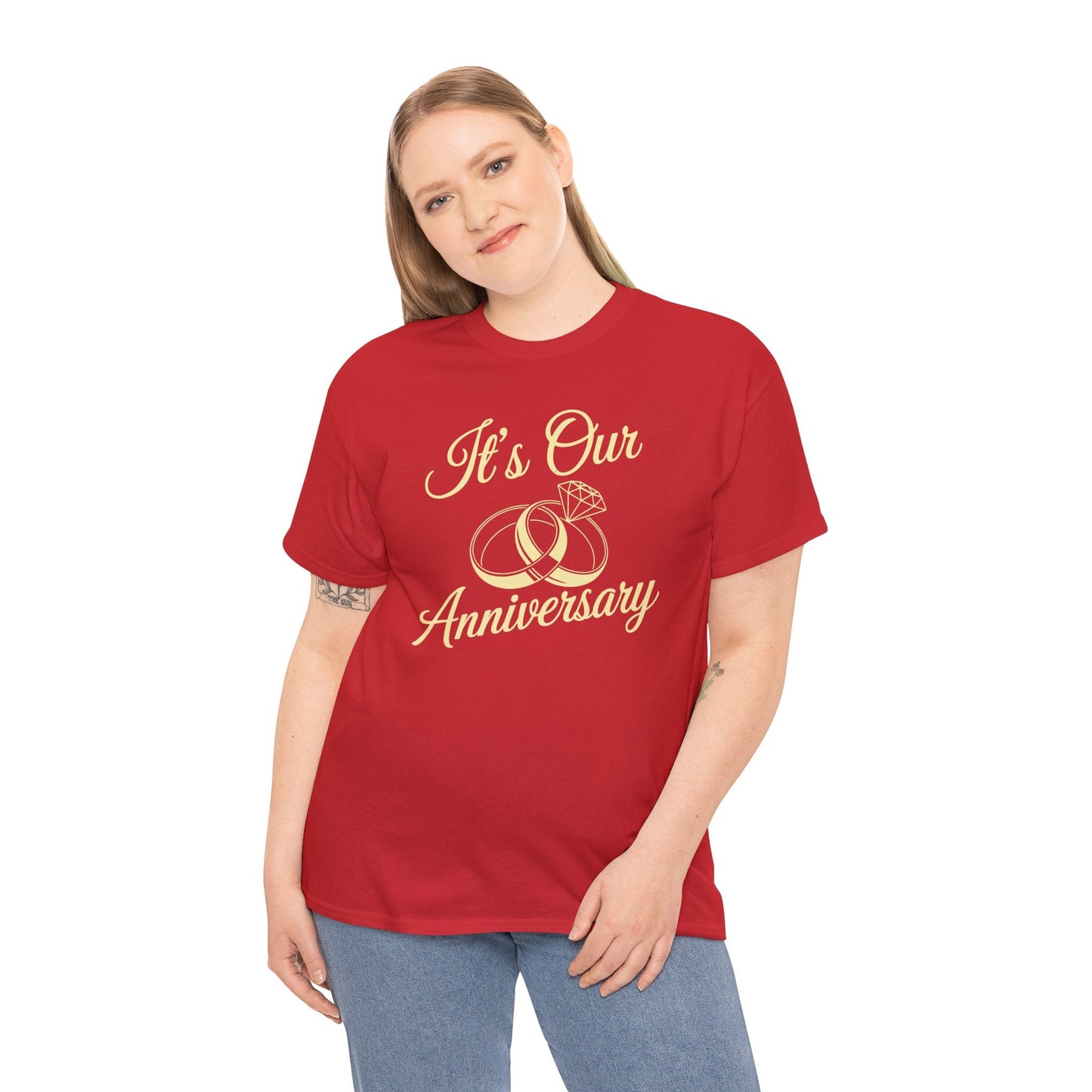 It's Our Anniversary Shirts for Married Couples Husband Wife T-Shirt