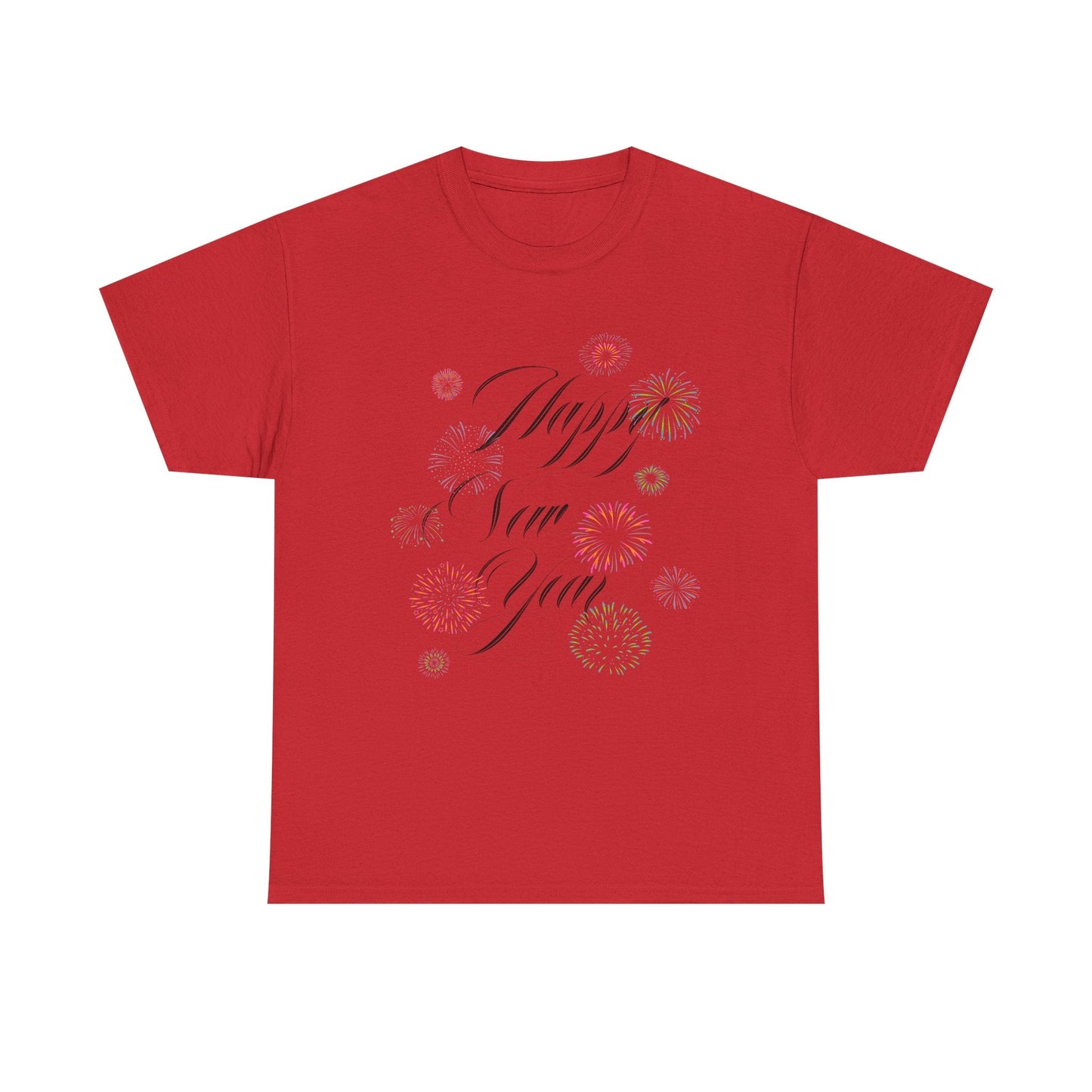 Happy New Year T-Shirt Festive Celebration Tee for Men and Women