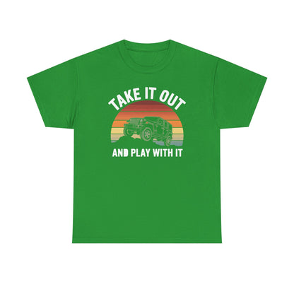 Catch Some Rays Vintage Retro Take It Out And Play T-Shirt