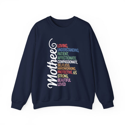 MOTHER Meaning Shirt I Love Mom Mothers Day Sweatshirt