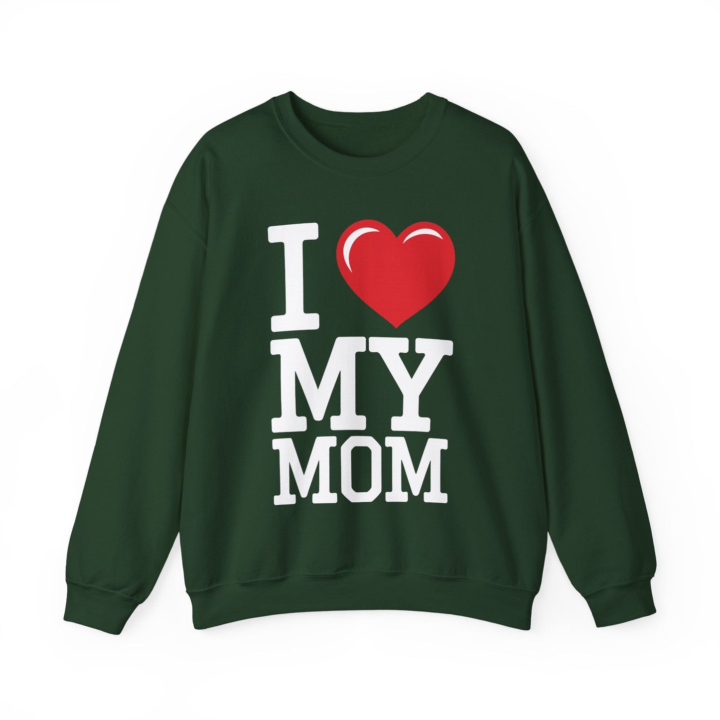I Love My Mom Mothers Day from Daughter or Son Sweatshirt