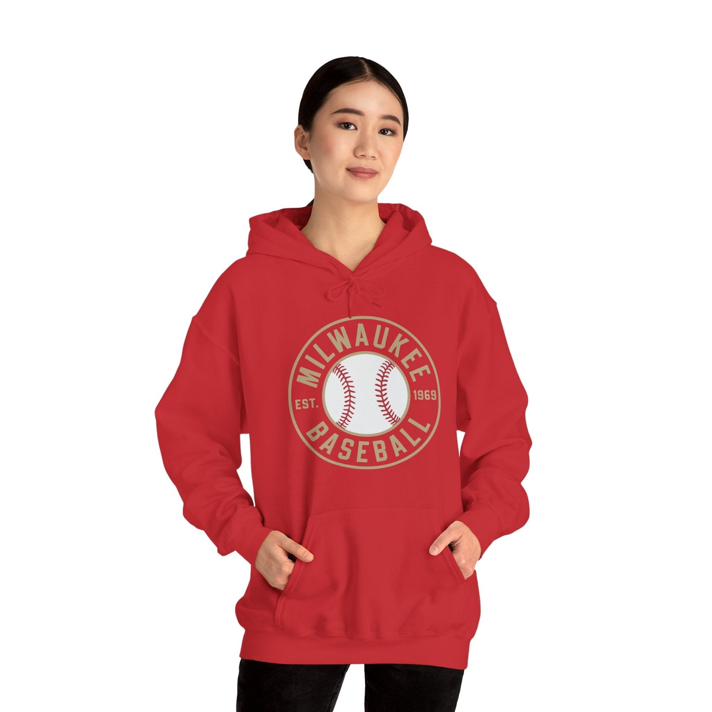 Home Run Tees Milwaukee Baseball Seventh Inning Stretch Gameday Fan Gear Hoodie