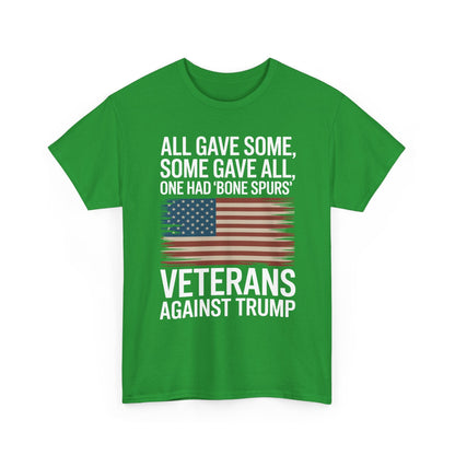 Veterans Against Trump Anti Trump Political Protest T-Shirt