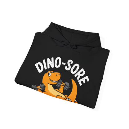 Gym Workout Dino Sore Exercise Fitness Boys Women Men Hoodie