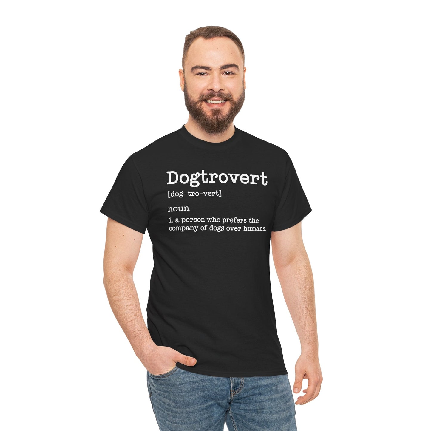 Dogtrovert Definition, Funny Dog Shirts For Men Women