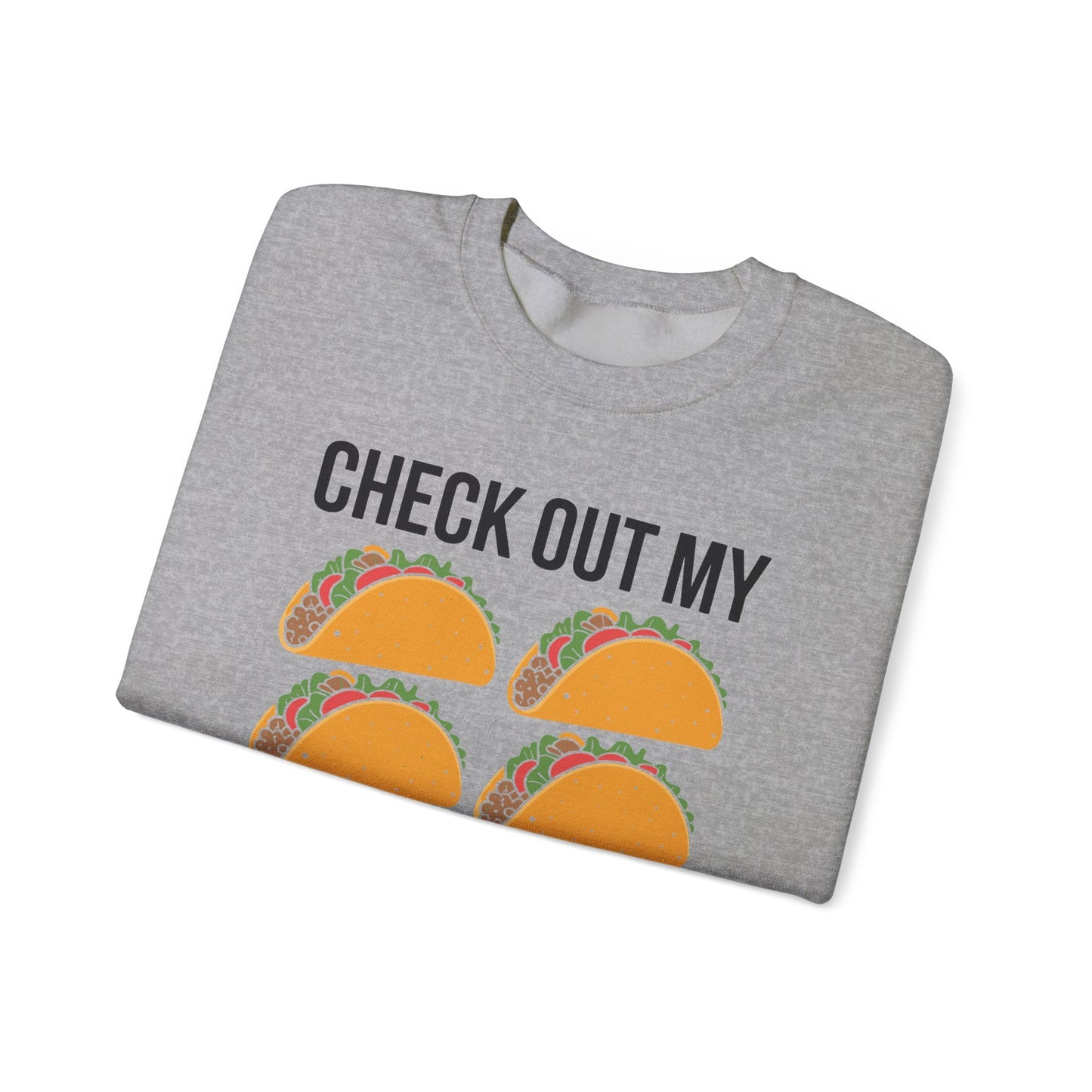 6 Pack Fitness Taco Funny Mexican Gym Top for Taco Lovers Sweatshirt
